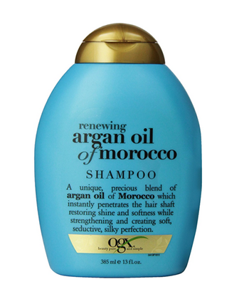 شامپو Argan Oil Morocco او جی ایکس OGX حاوی فرمولاسیون منحصر به فرد با خواص روغن آرگان مراکشی است که با نفوذ سریع به بافت مو باعث احیا سلامت، درخشندگی و نرمی آن می‌شود.